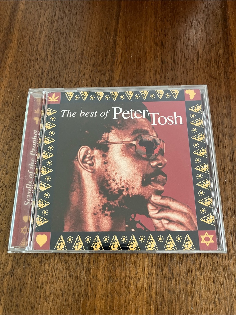 The Best of Peter Tosh CD - Red and Yellow Reggae Compilation